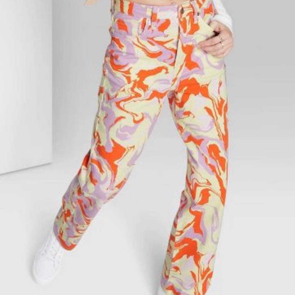 NWT wild fable size 16 marble jeans